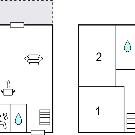 Ferienhaus Reetdachhaus Waldidylle